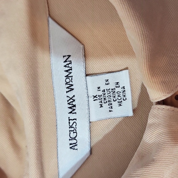 August max woman Women's shirt size 1X - Picture 2 of 4